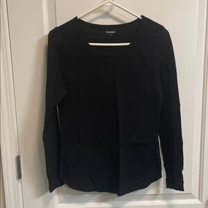 Old Navy Women's Classic Black Long Sleeve Tee